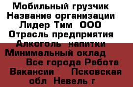 Мобильный грузчик › Название организации ­ Лидер Тим, ООО › Отрасль предприятия ­ Алкоголь, напитки › Минимальный оклад ­ 18 000 - Все города Работа » Вакансии   . Псковская обл.,Невель г.